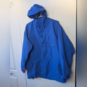 VINTAGE PATAGONIA 80' 90' Windbreaker Rain Jacket Men Size M Made In Hong Kong